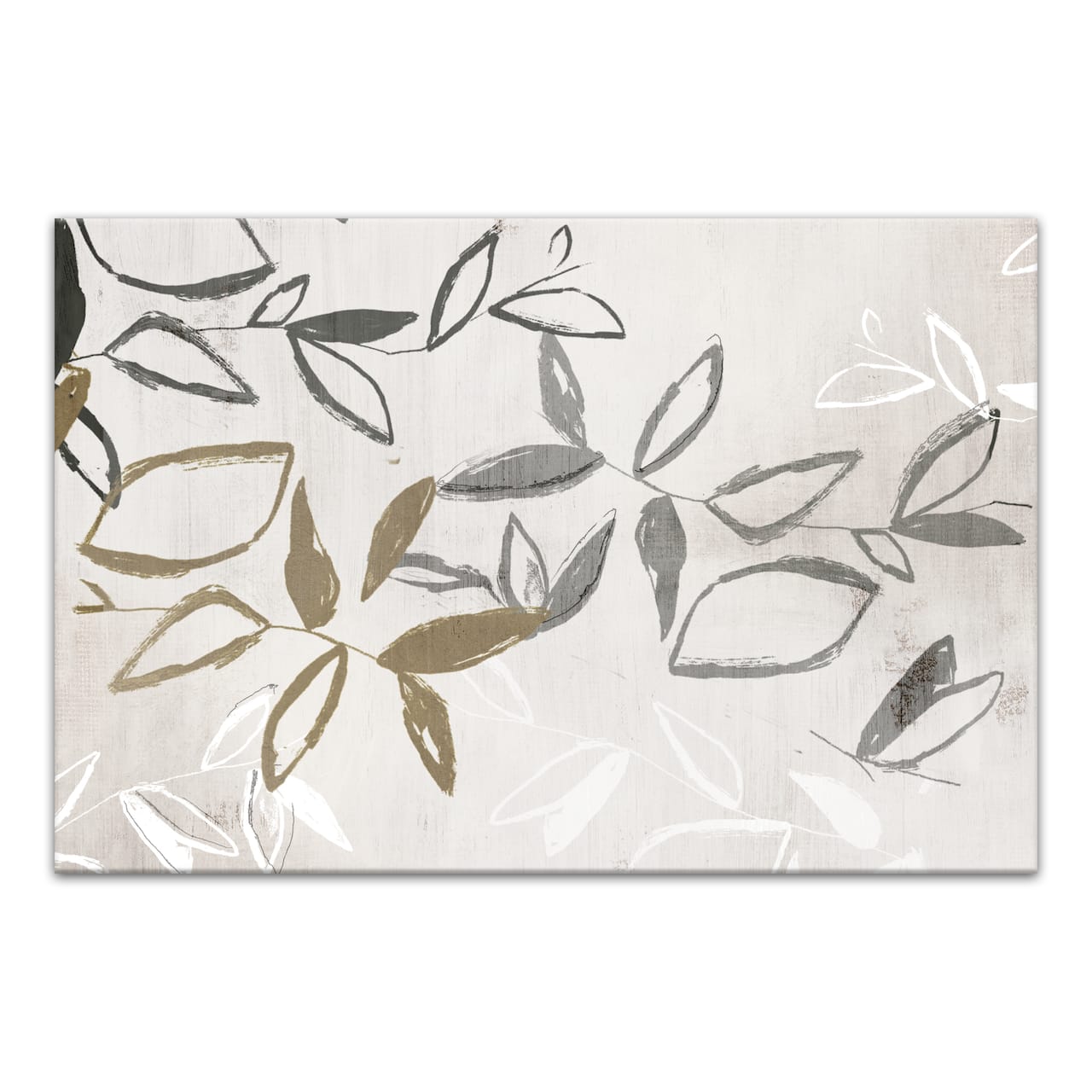 Abstracted Branches 36" x 24" Canvas Wall Art